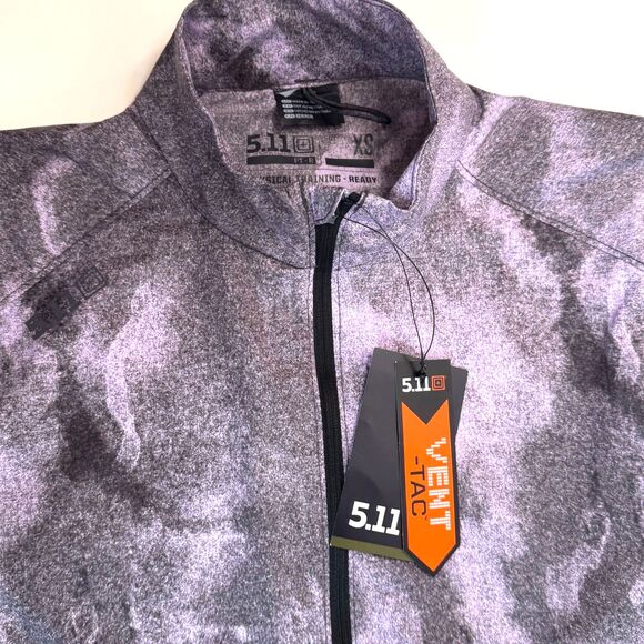 NWT 5.11 Tactical PtR Packable Jacket Women XS Purple Camo Nylon Ripstop Durable - Picture 3 of 10